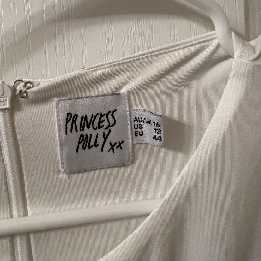 Princess Polly white cocktail dress. - Picture 3 of 3